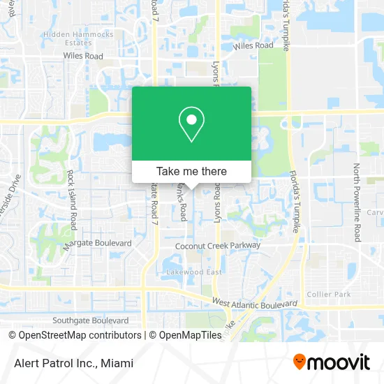 Alert Patrol Inc. map