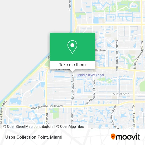 Usps Collection Point map