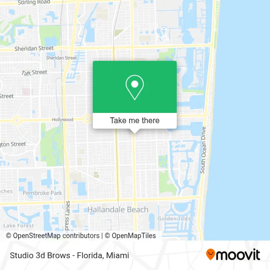 Studio 3d Brows - Florida map