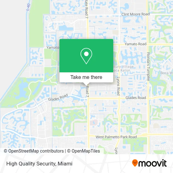 High Quality Security map
