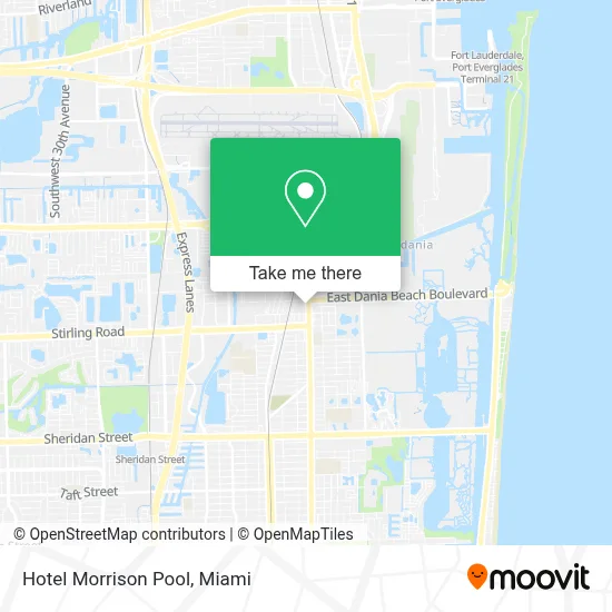 Hotel Morrison Pool map