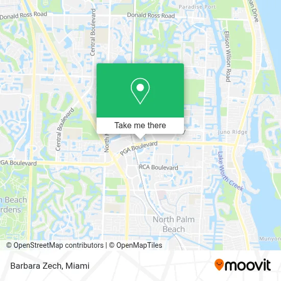 Barbara Zech map