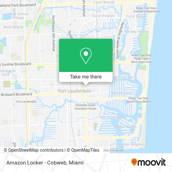 Amazon Locker - Cobweb map