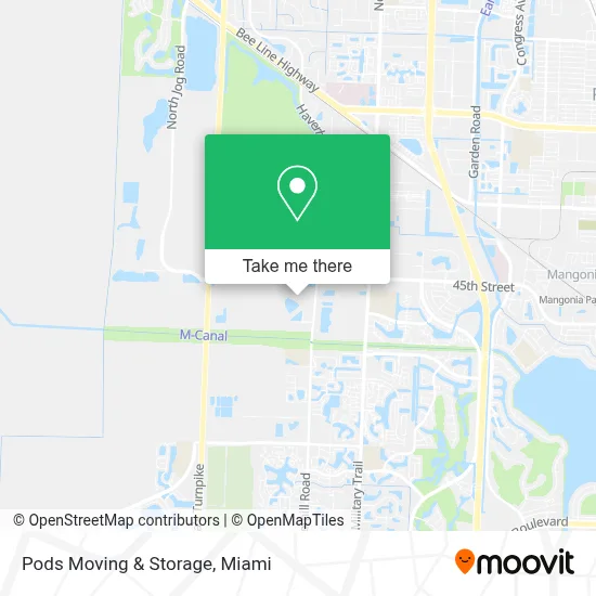 Pods Moving & Storage map