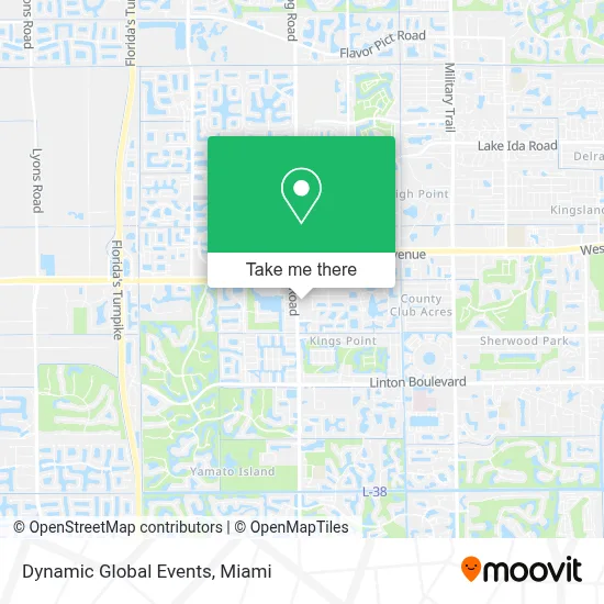 Dynamic Global Events map