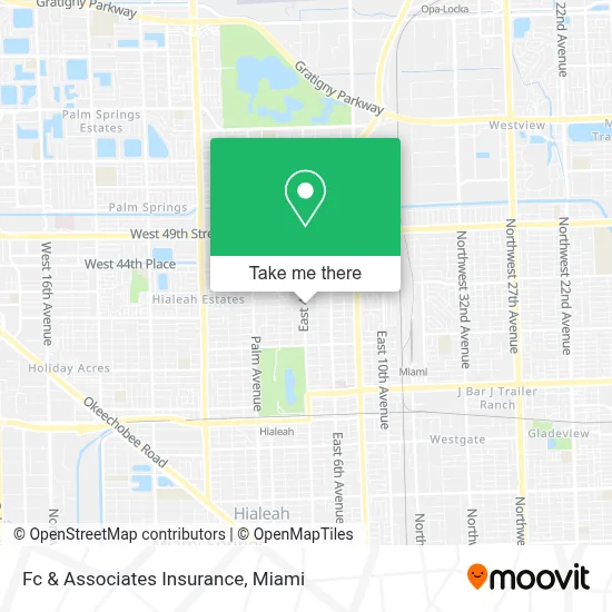 Fc & Associates Insurance map