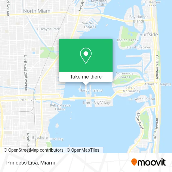 Princess Lisa map
