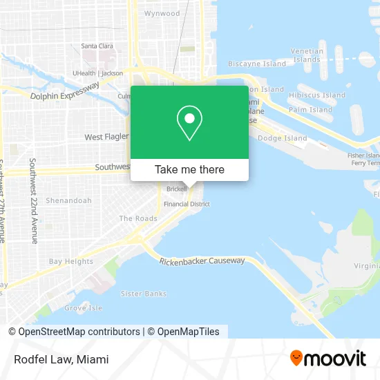Rodfel Law map