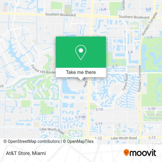 At&T Store map