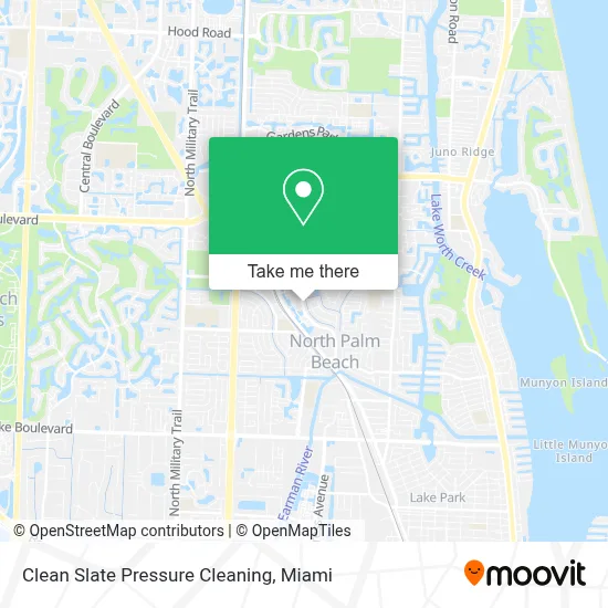 Clean Slate Pressure Cleaning map