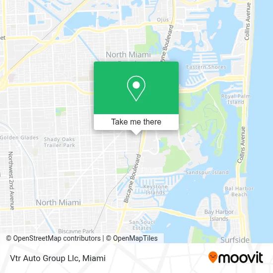 Vtr Auto Group Llc map
