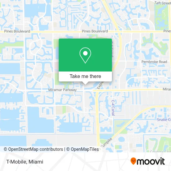 T-Mobile map