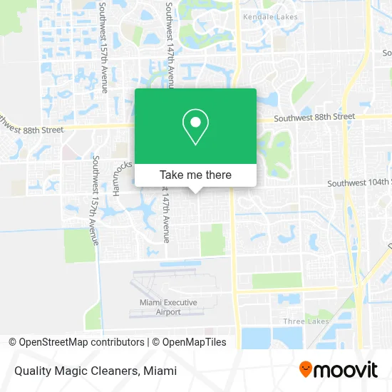 Quality Magic Cleaners map