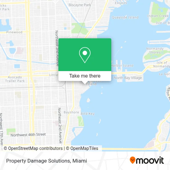 Property Damage Solutions map