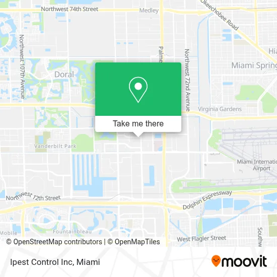 Ipest Control Inc map