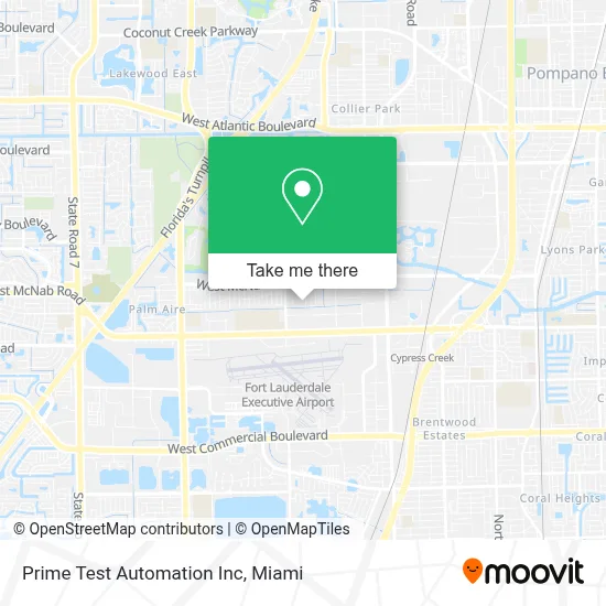 Prime Test Automation Inc map