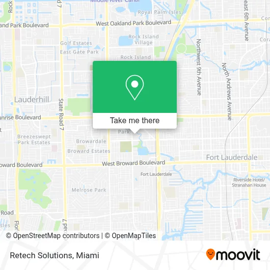 Retech Solutions map