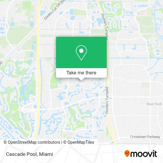 Cascade Pool map