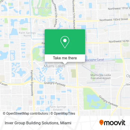 Inver Group Building Solutions map