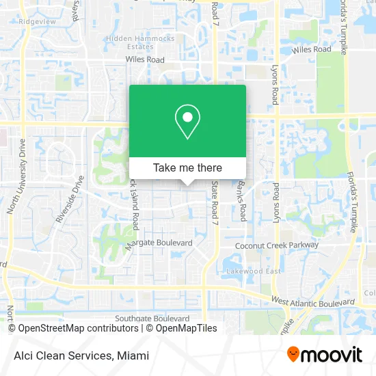 Alci Clean Services map