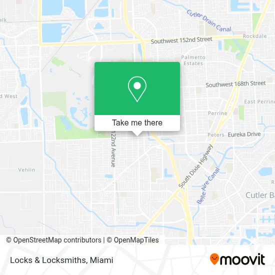 Locks & Locksmiths map