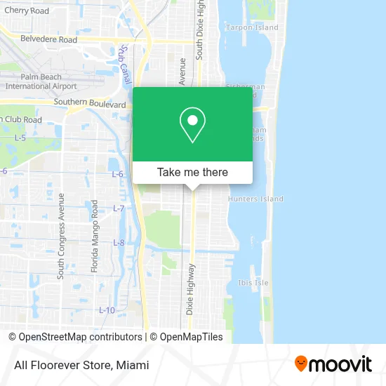 All Floorever Store map