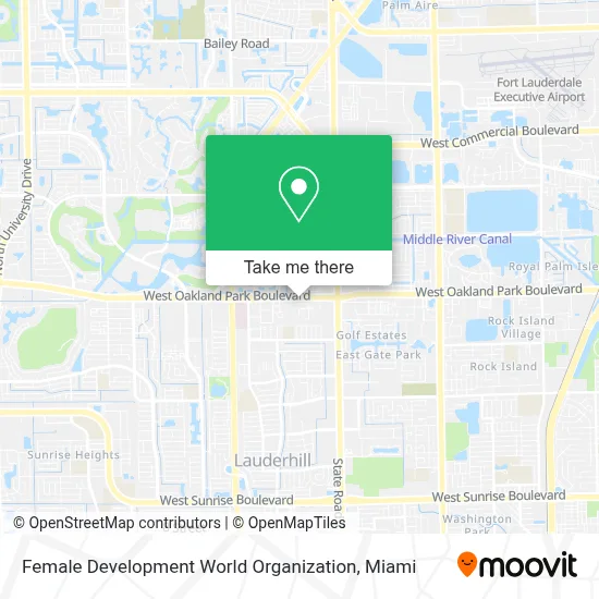 Female Development World Organization map