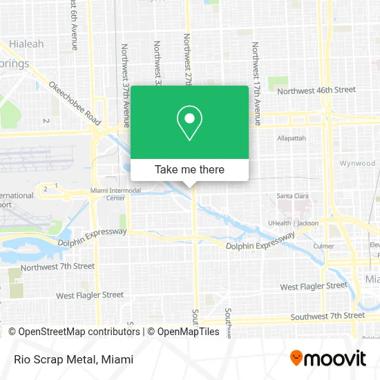 Rio Scrap Metal map