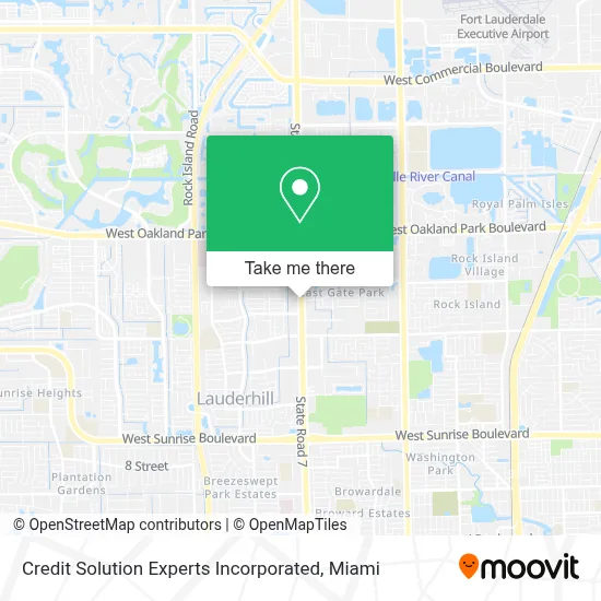 Credit Solution Experts Incorporated map