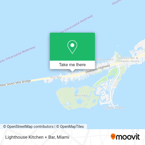 Lighthouse Kitchen + Bar map