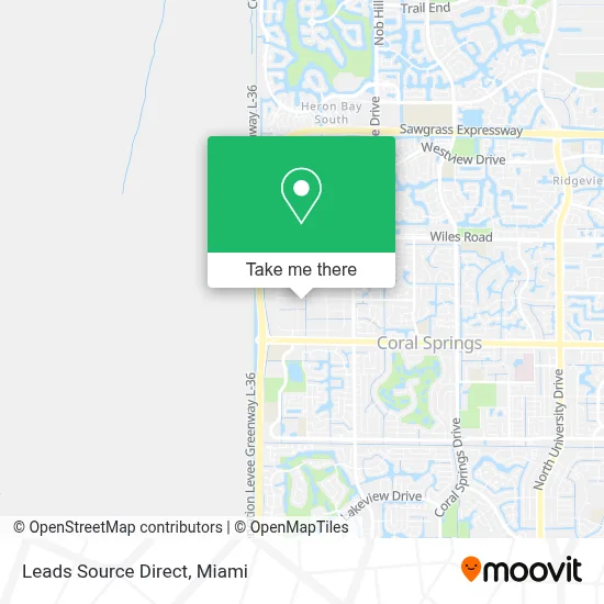 Leads Source Direct map