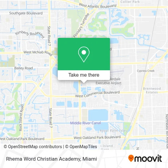 Rhema Word Christian Academy map