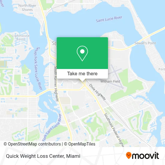 Quick Weight Loss Center map