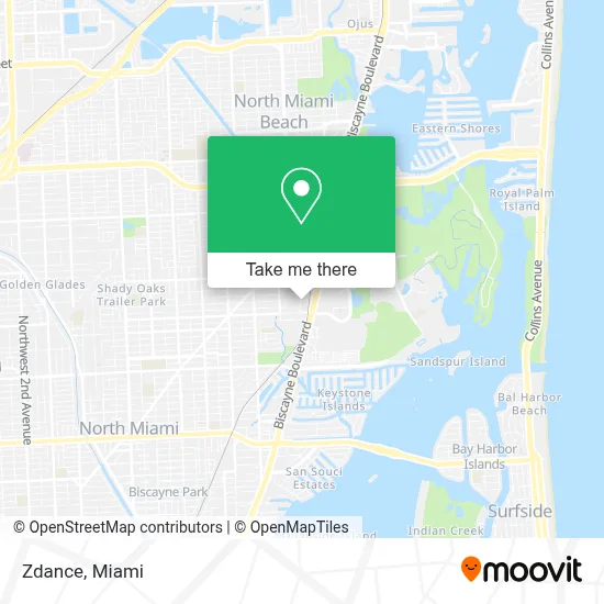 Zdance map
