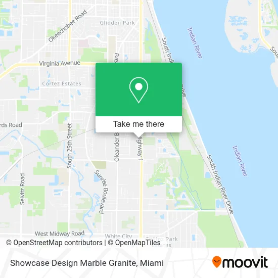Showcase Design Marble Granite map