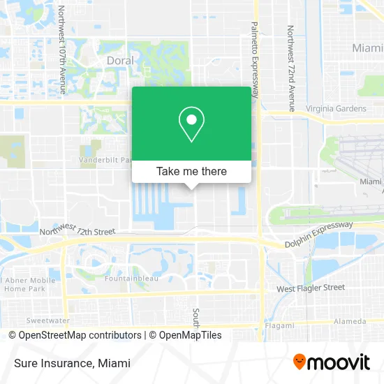 Sure Insurance map