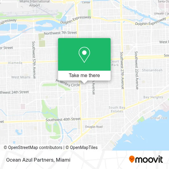 Ocean Azul Partners map