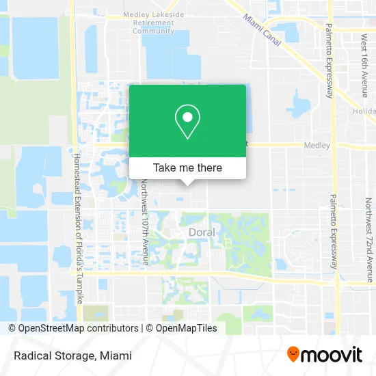 Radical Storage map