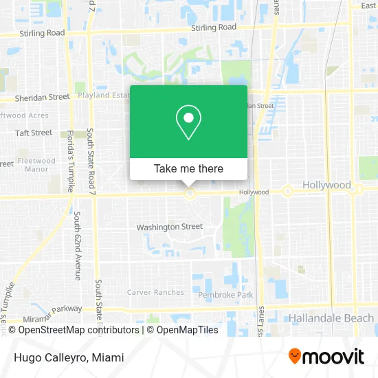Hugo Calleyro map