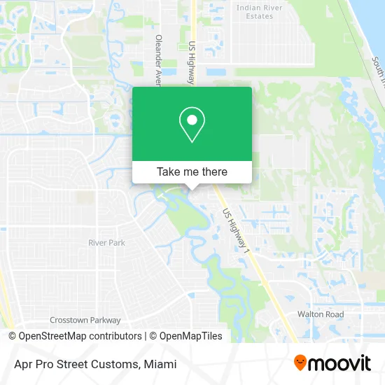 Apr Pro Street Customs map