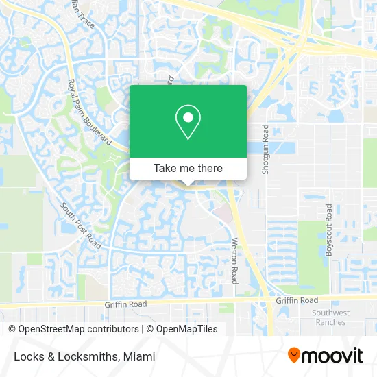 Locks & Locksmiths map