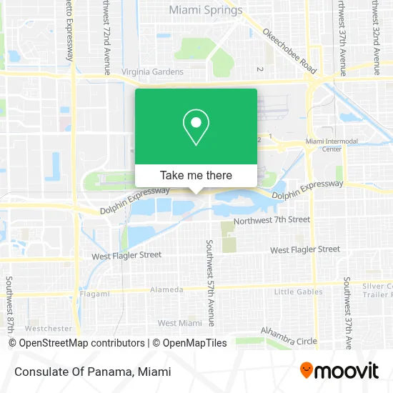 Consulate Of Panama map