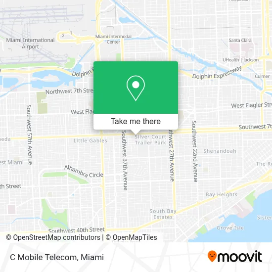 C Mobile Telecom map