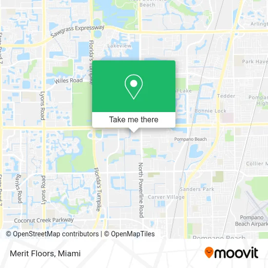 Merit Floors map