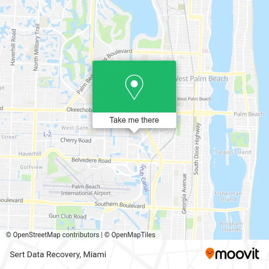 Sert Data Recovery map
