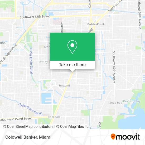 Coldwell Banker map