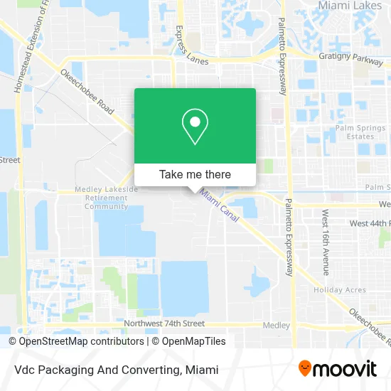 Vdc Packaging And Converting map