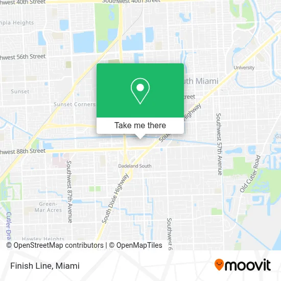 Finish Line map