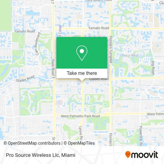 Pro Source Wireless Llc map