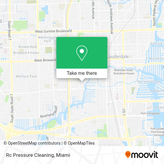 Rc Pressure Cleaning map